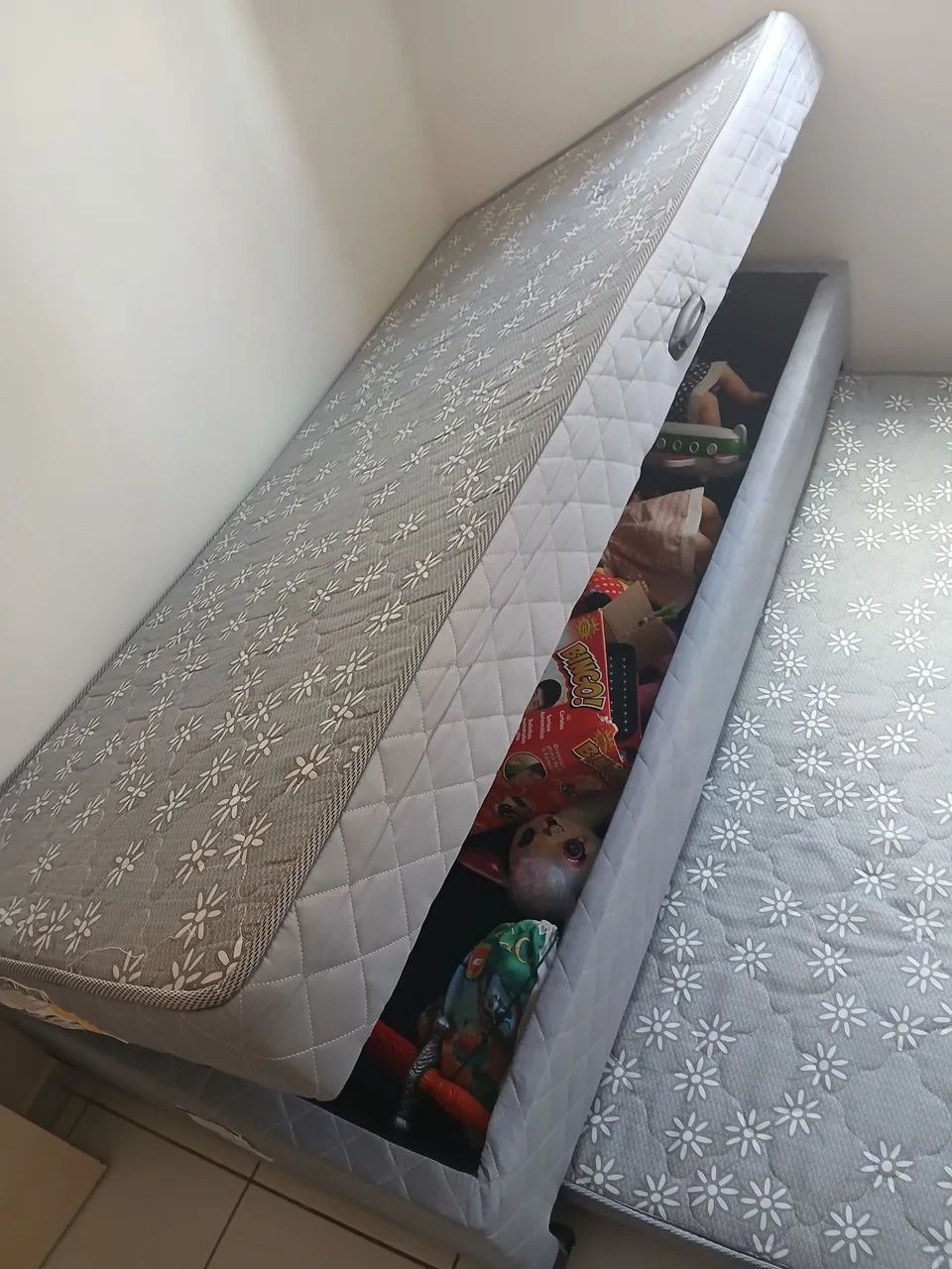 Cama bibox - 3 em 1 com baú  - Foto 5