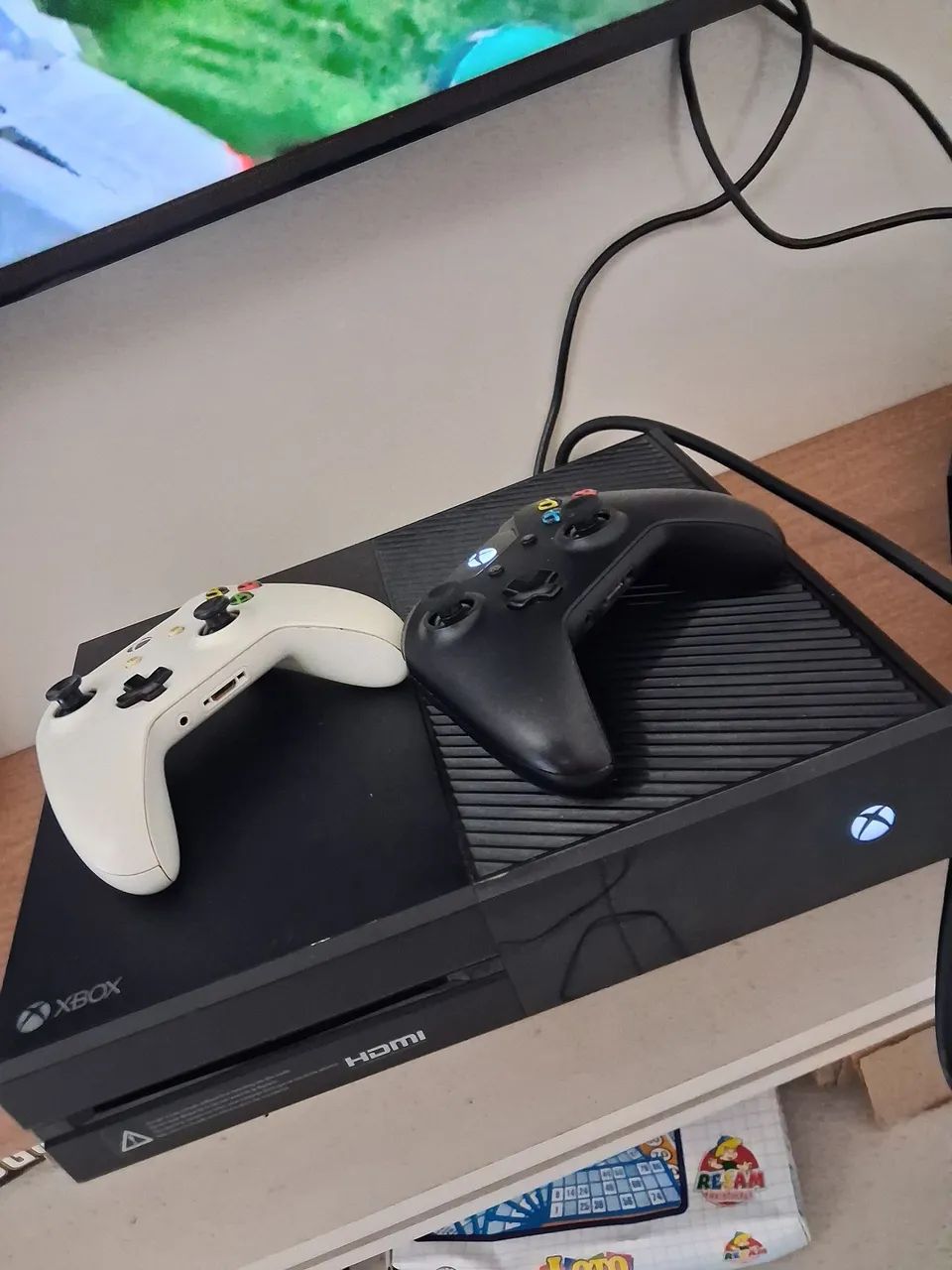 Xbox one com varios jogos