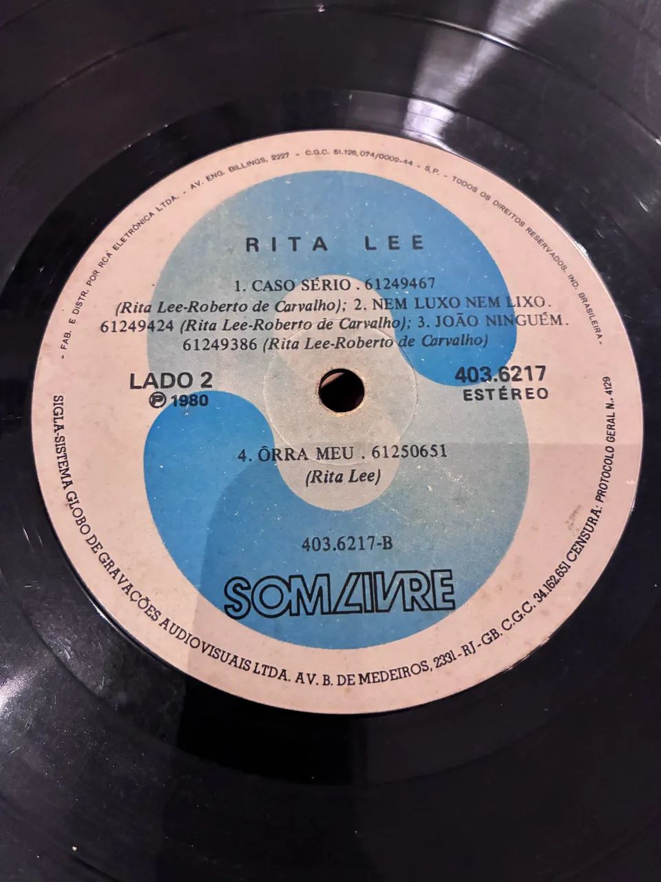 Disco Rita Lee - 1980 - Foto 2