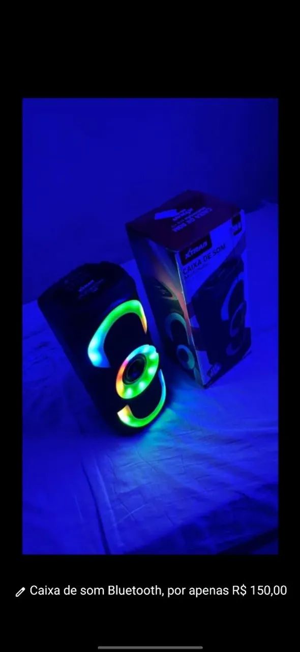 Caixa de som Bluetooth 