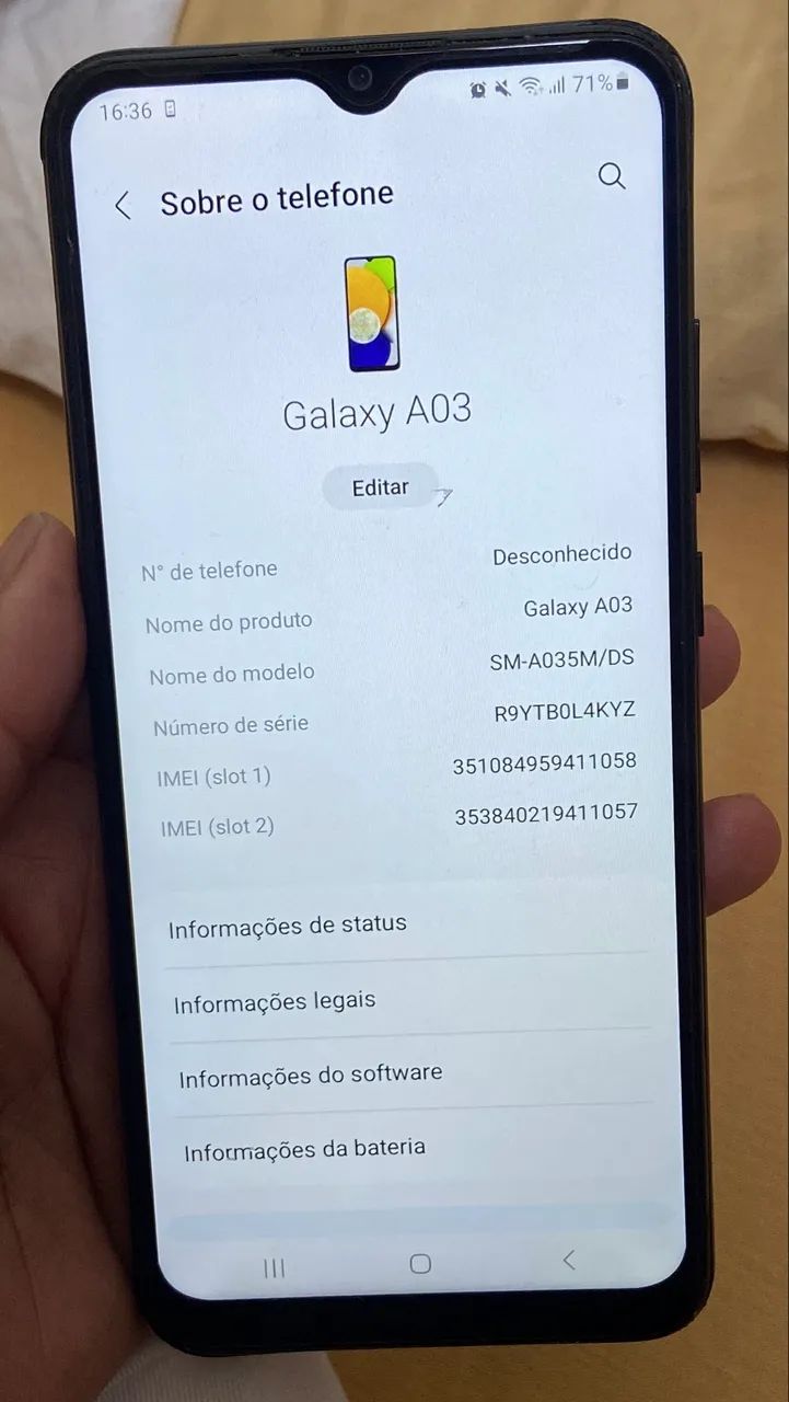 Celular Galaxy A03 - Foto 4