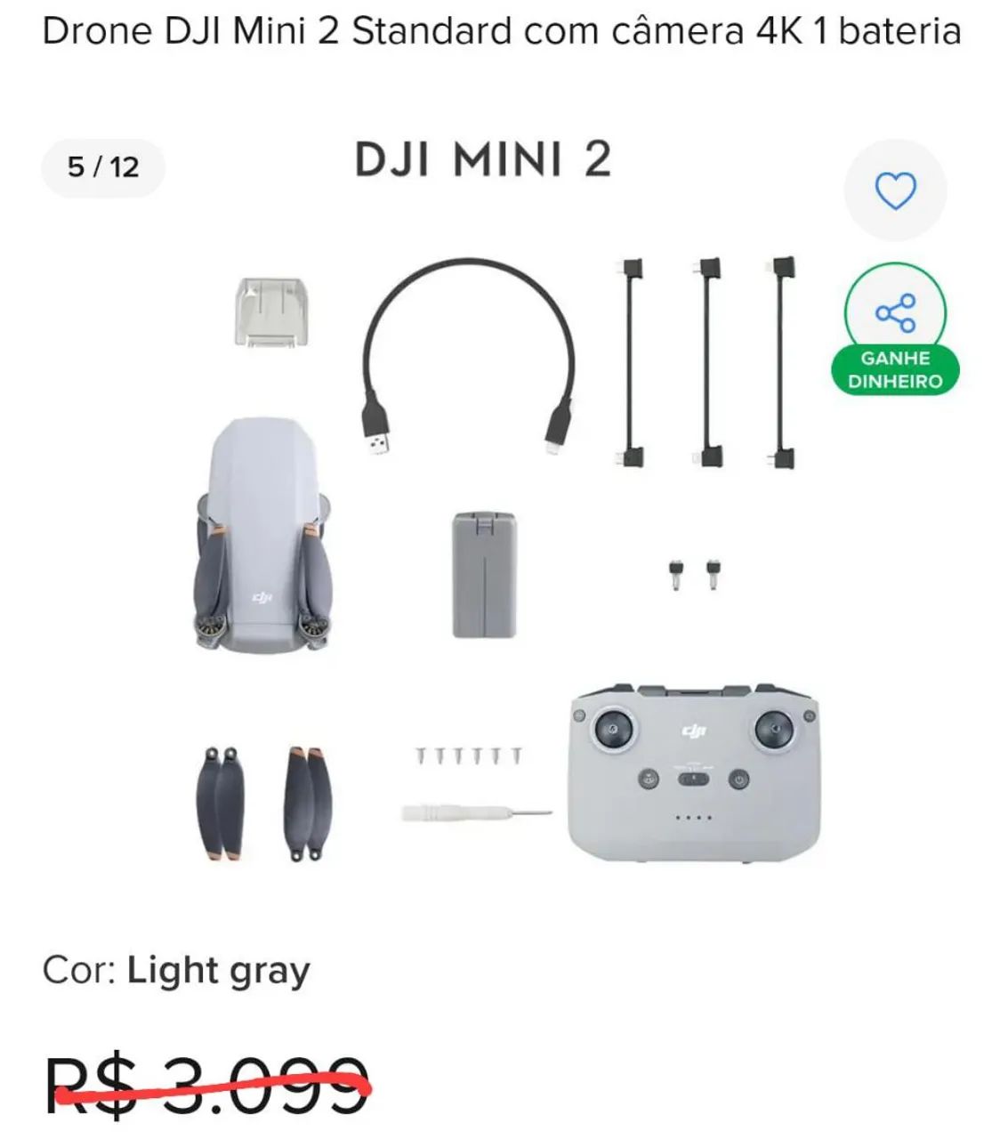 Drone Dji Mini 2 Completo - Foto 2