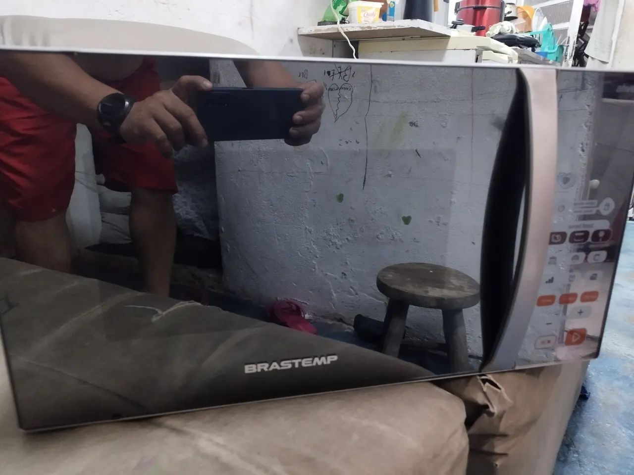 Microonda Brastemp ative 