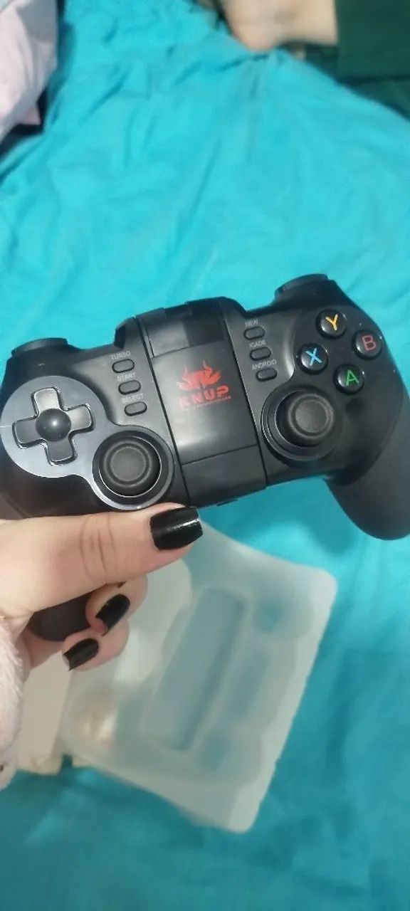 Controle bluetooth Pc/ps3/celular knup - Foto 2