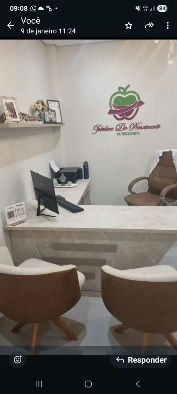 Mesa de Escritório + Prateleira de Parede - Excelente Estado