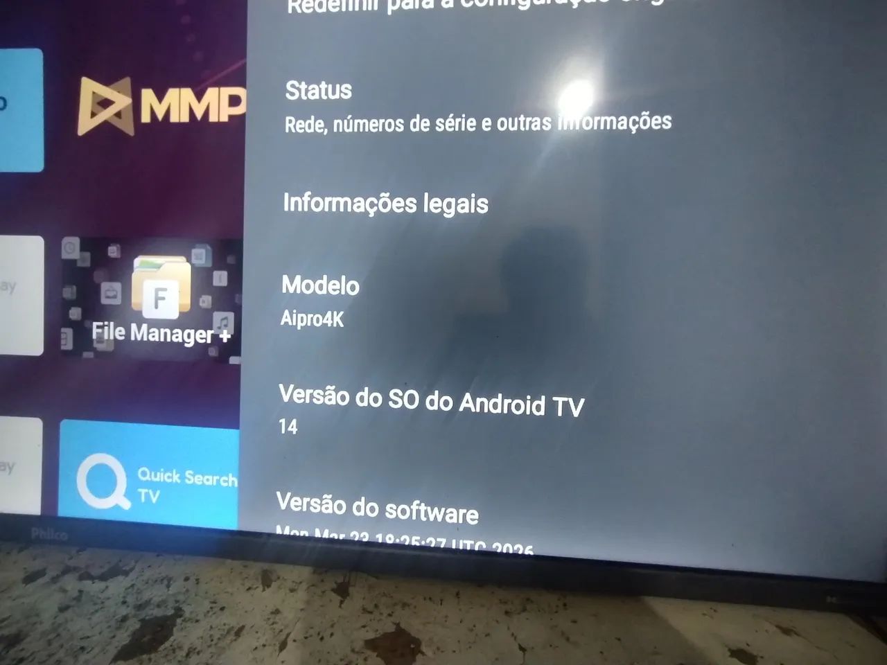 Vendo tv smart Philco Aipro4k