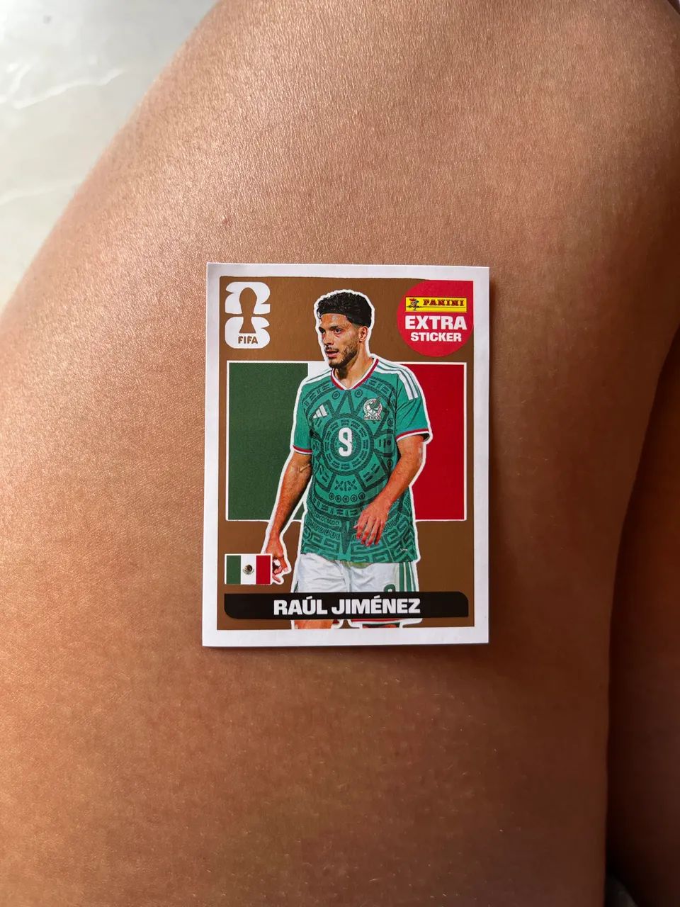 Figurinha Copa 2026 Raúl Jiménez extra sticker panini 