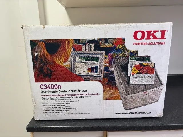 Impressora Laser/LED Colorida OKI C3400n - Foto 5
