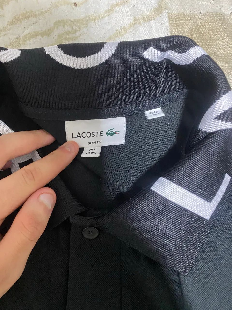 Camisa lacoste SLIM FIT ORIGINAL - Foto 3