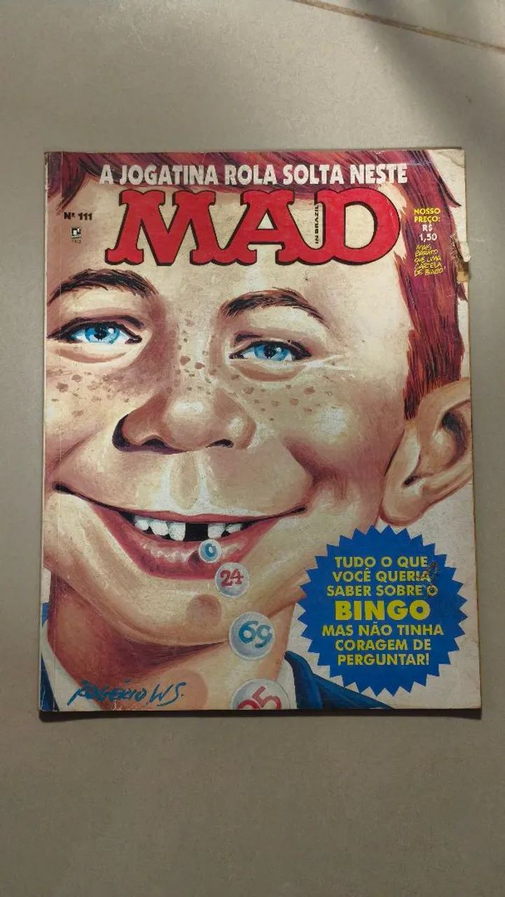 Revista MAD número 111 - editora Record