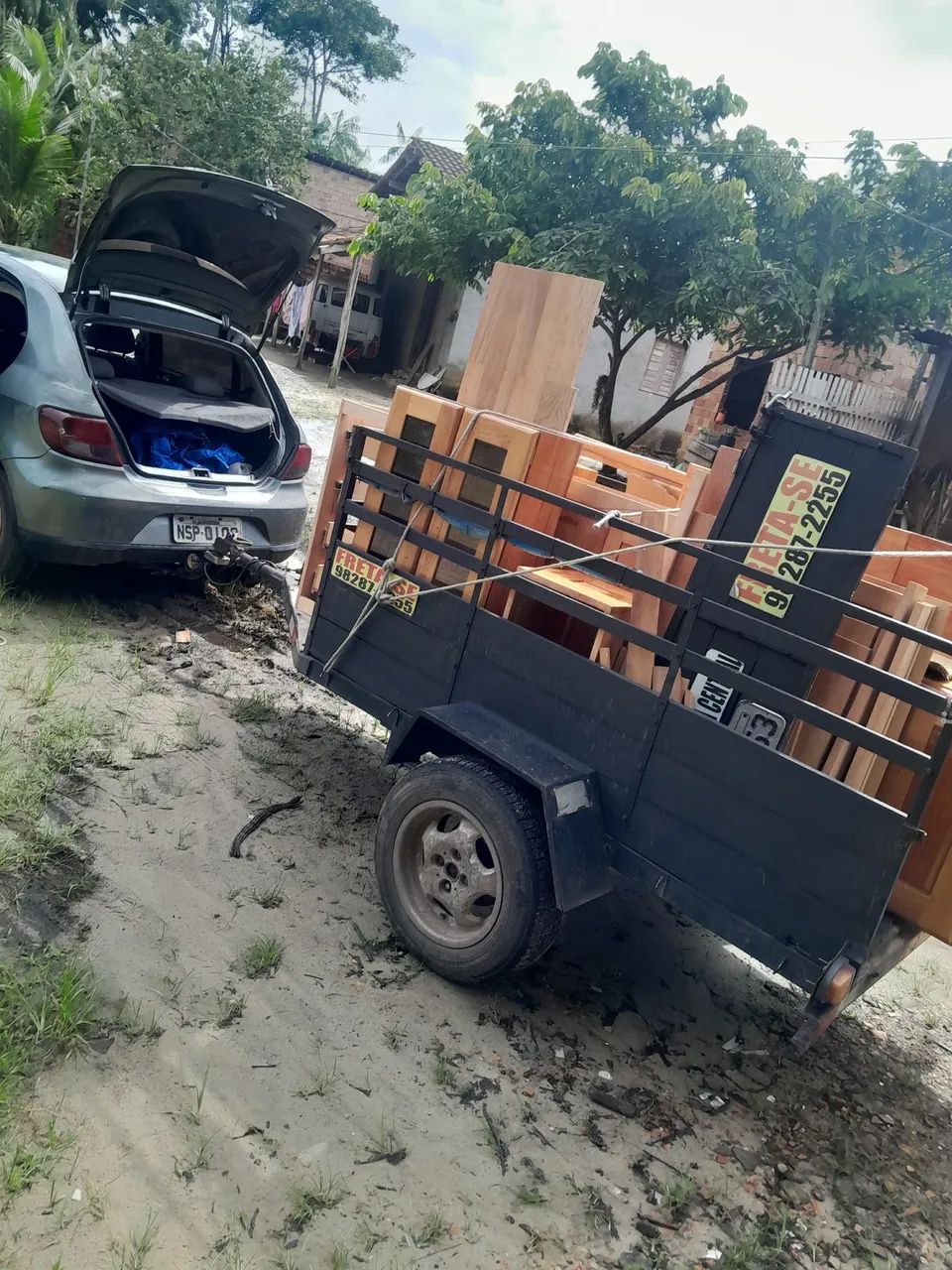 Frete e mudança pequenas de carretinha  - Foto 2