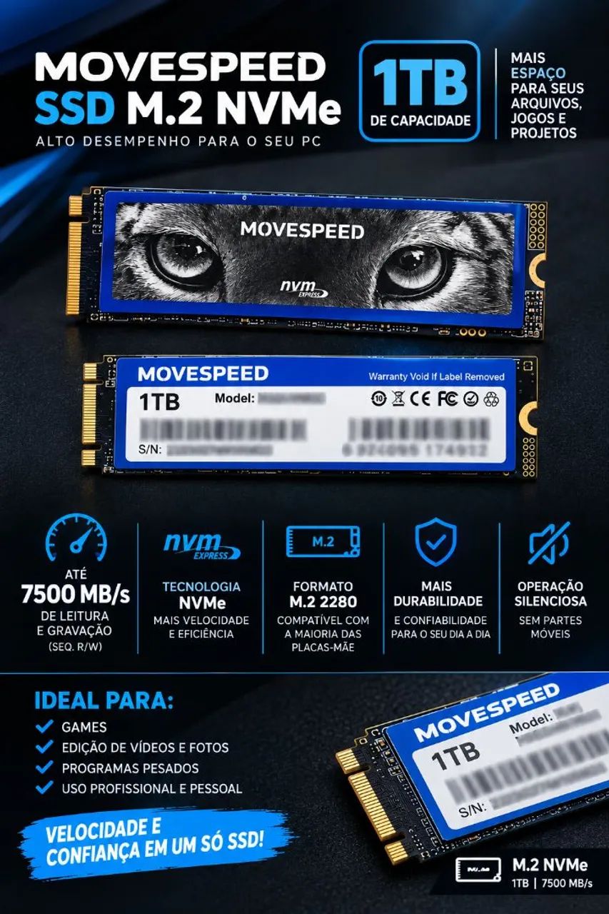 NVME Movespeed 1Tb