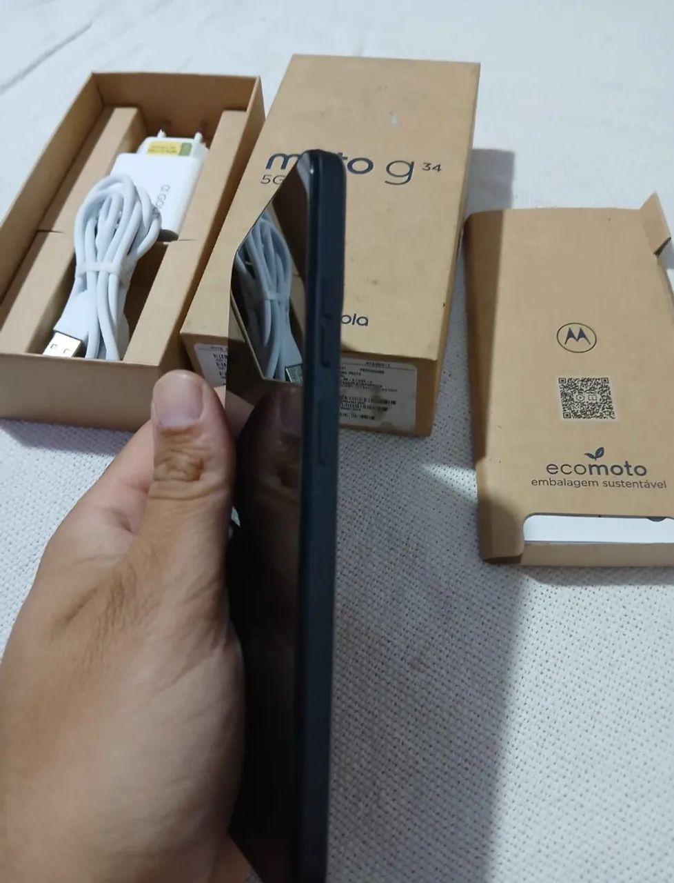 MOTO G34 MUITO NOVO NA CAIXA - Foto 3