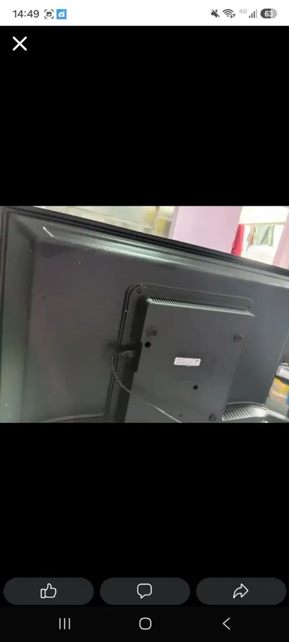 Estou vendendo essa TV pilco sistema roku 32 polegadas em perfeito estado  - Foto 3