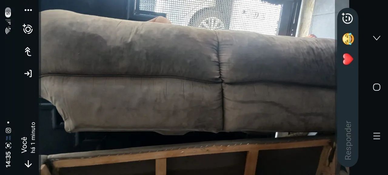  Vendo sofá 3 lugares  - Foto 5