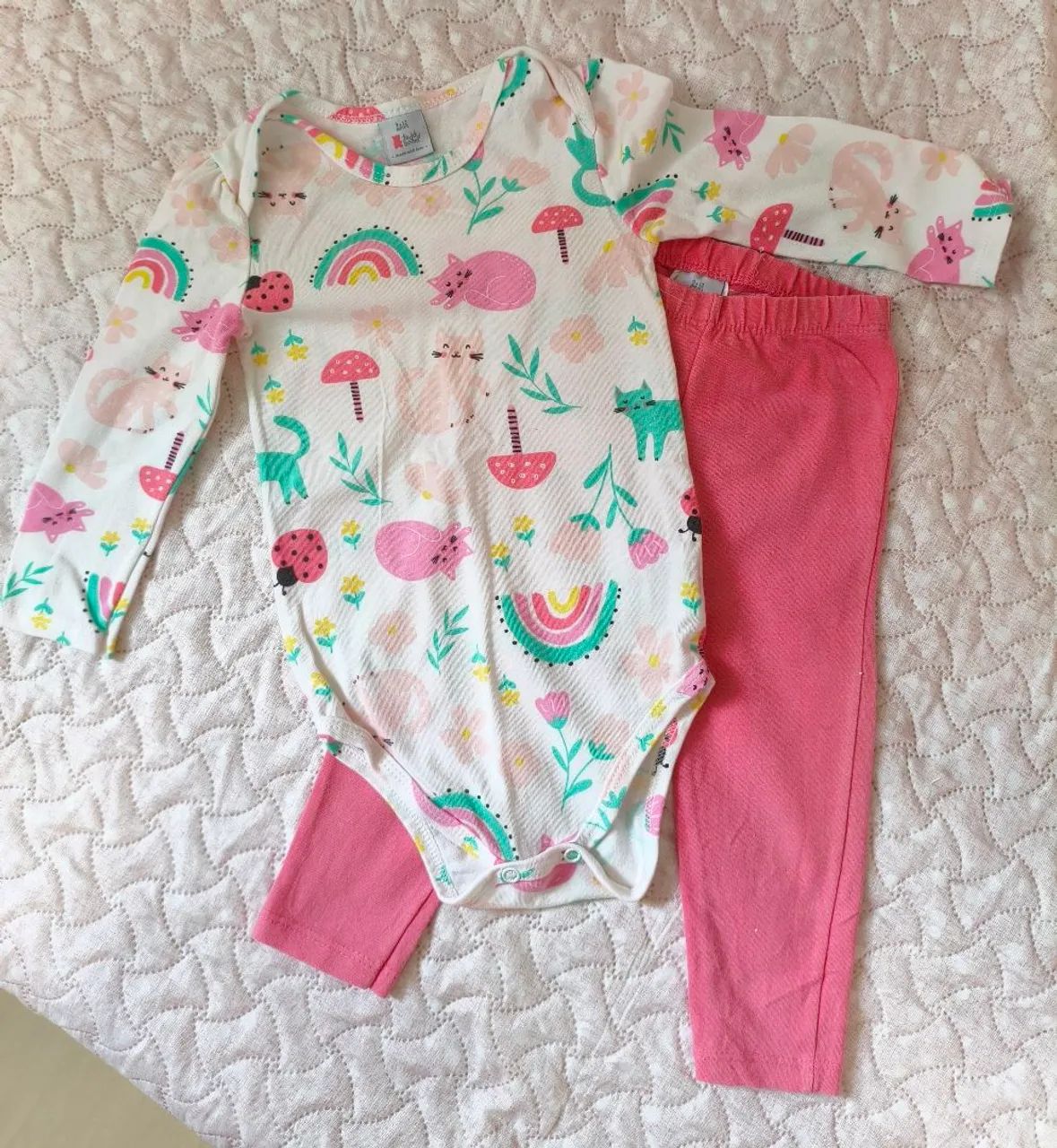 Conjunto infantil (body e calça) - Foto 3