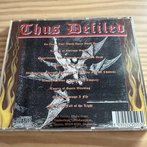 CD Thus Defiled - Wings of The Nightstorm - Foto 5