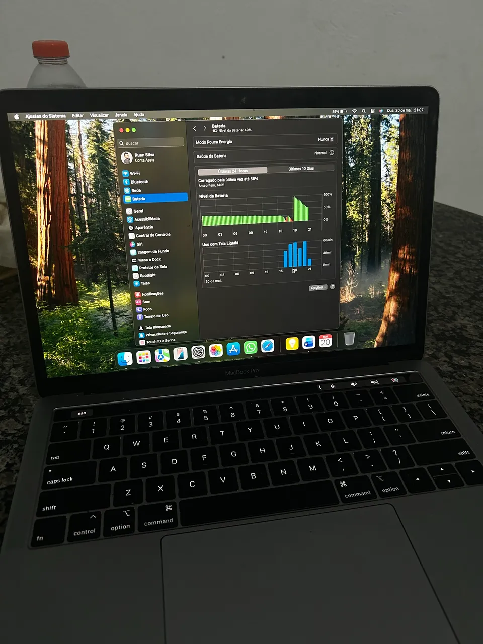 MacBook Pro 13 2019 i5 8GB 256GB Touch Bar - Notebooks