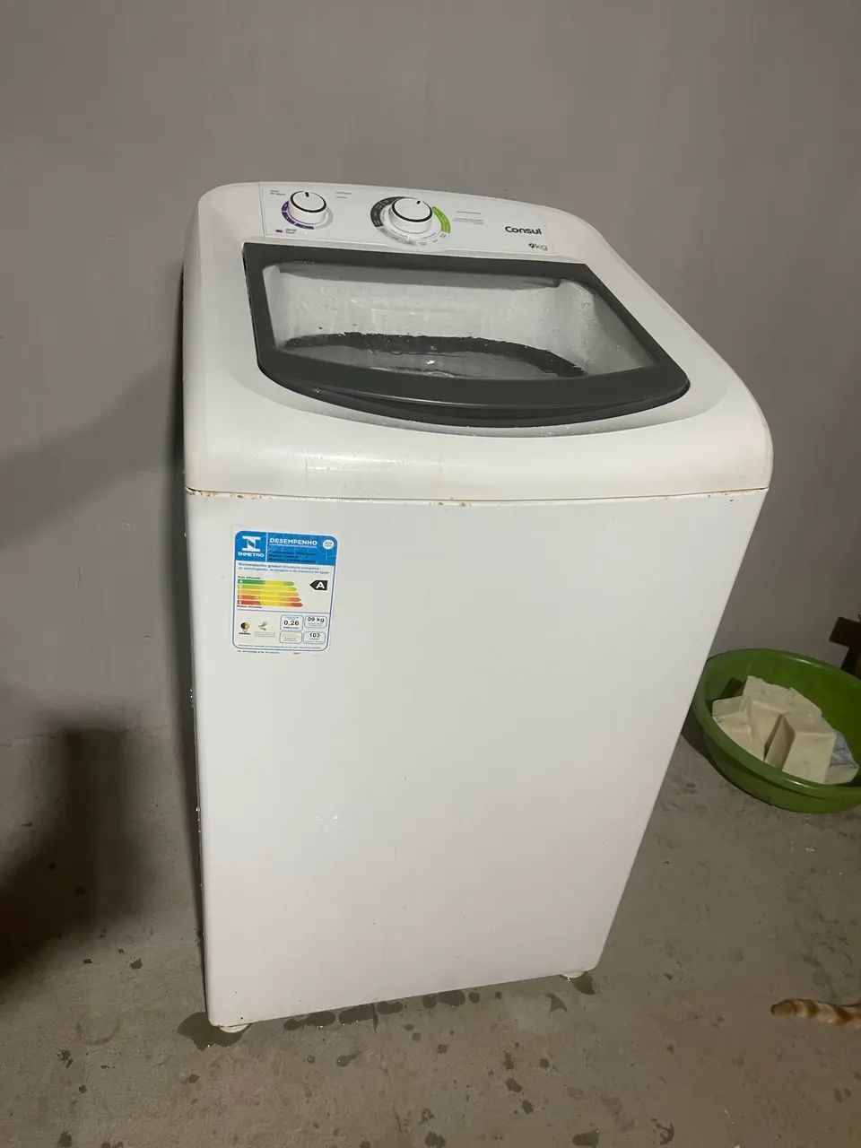Máquina de lavar consul 9 KG 