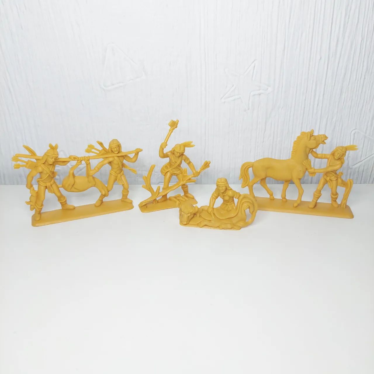 Lote com 10 Índios Apaches Antigos Forte Apache Originais Gulliver (Com Detalhes) - Foto 5