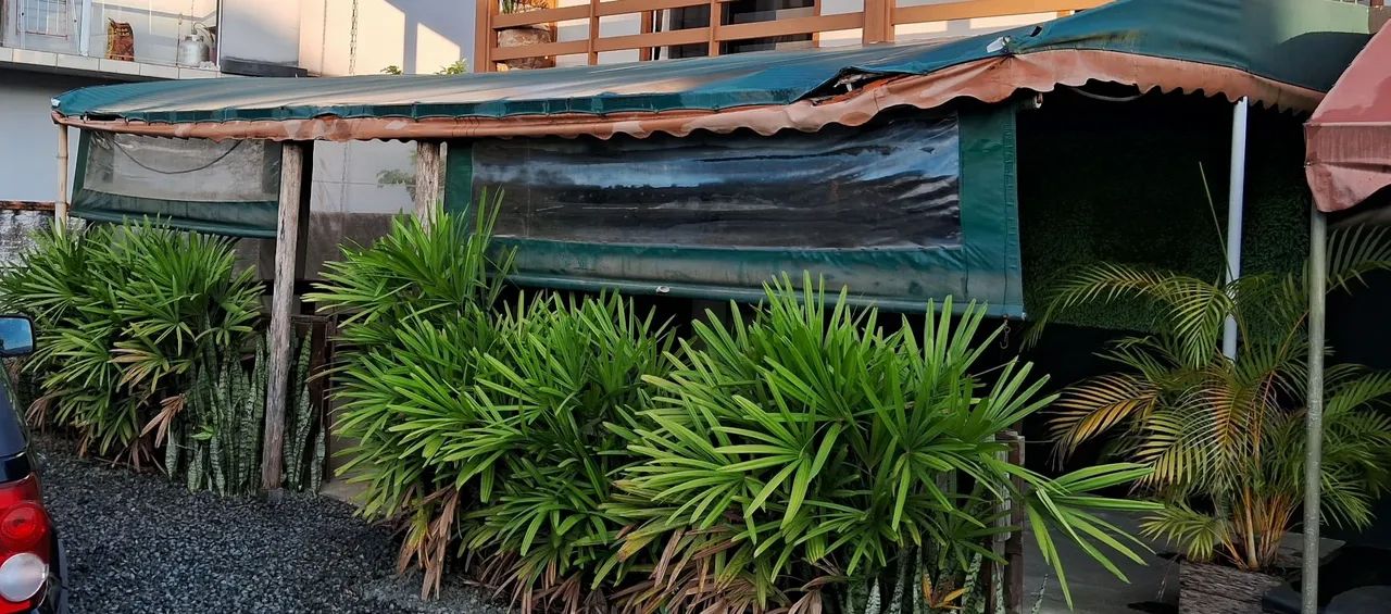 TOLDO USADO COM CORTINAS