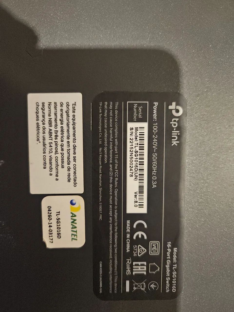 TP LINK TL sg 1016D - Foto 3