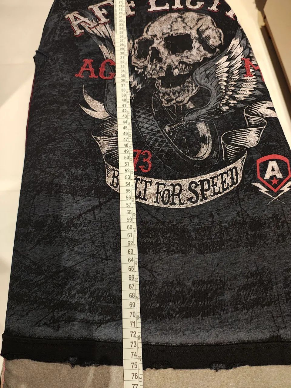 Camiseta Affliction autêntica USA  - Foto 5