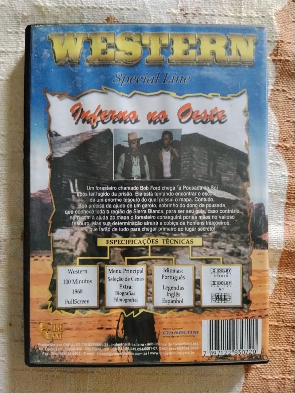 DVD usado Inferno no Oeste - Foto 2