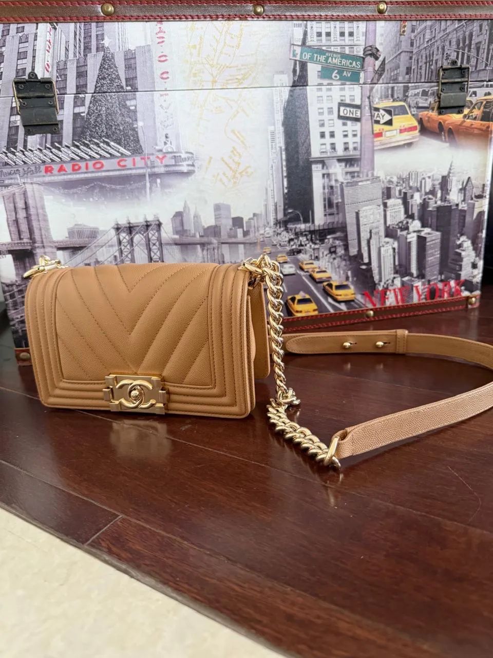 Bolsa Chanel Caramelo