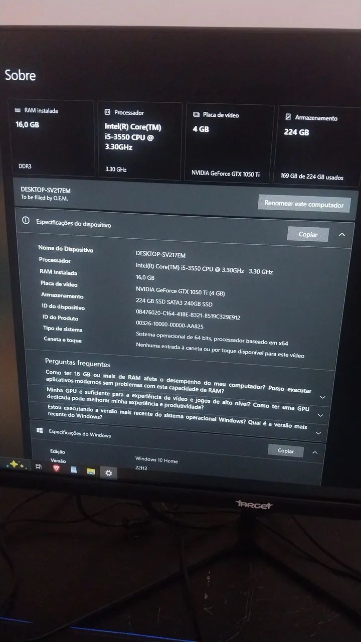 Vendo PC Gamer ou troco por ps5 - Foto 4
