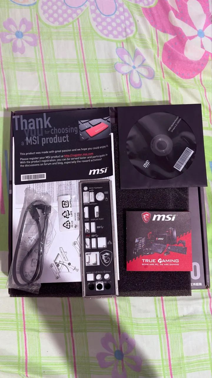 Placa mãe MSI B450M Mortar Max AM4 - Peças de Hardware