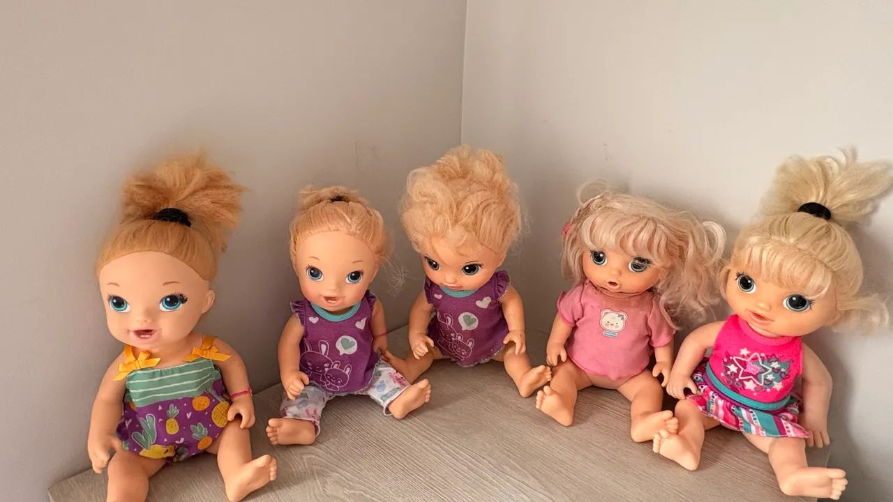 Lotes bonecas baby Alive 