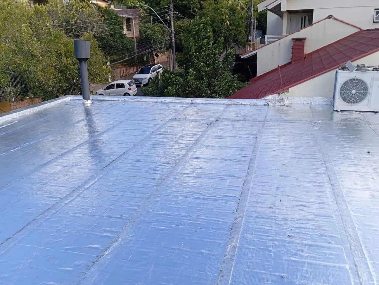 Manta asfáltica aluminizada 3milimetros  - Foto 4