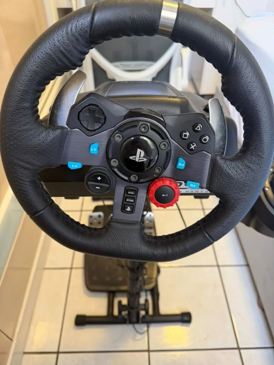 Logitech G29 com suporte + Mods - Foto 2