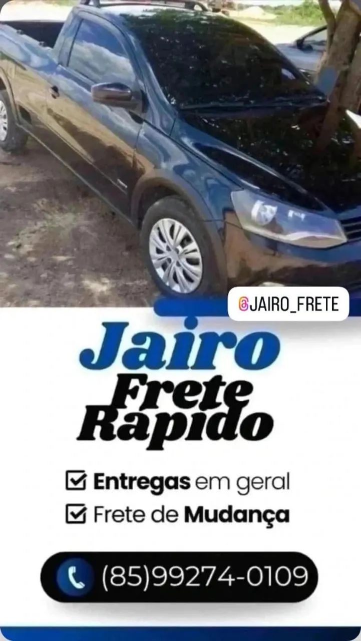 Frete com responsabilidade e agilidade 