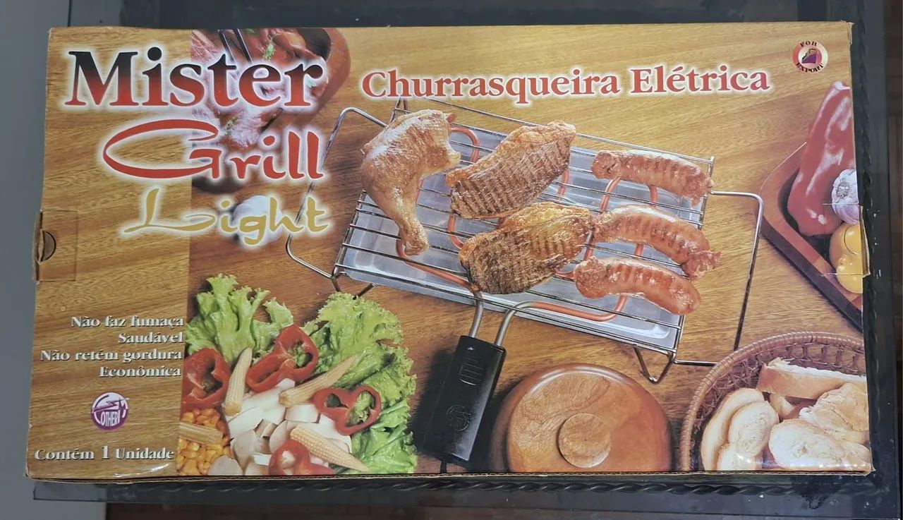 Churrasqueira Elétrica/ Mister Gril Light ( Nova)