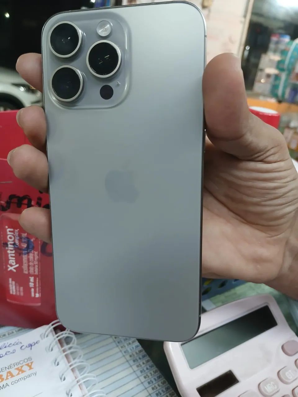 iPhone 15 pro max 256 sem Face ID 