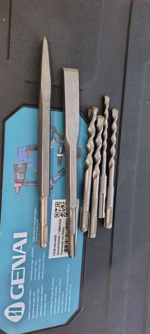Kit talhadeira SDS plus - Foto 2