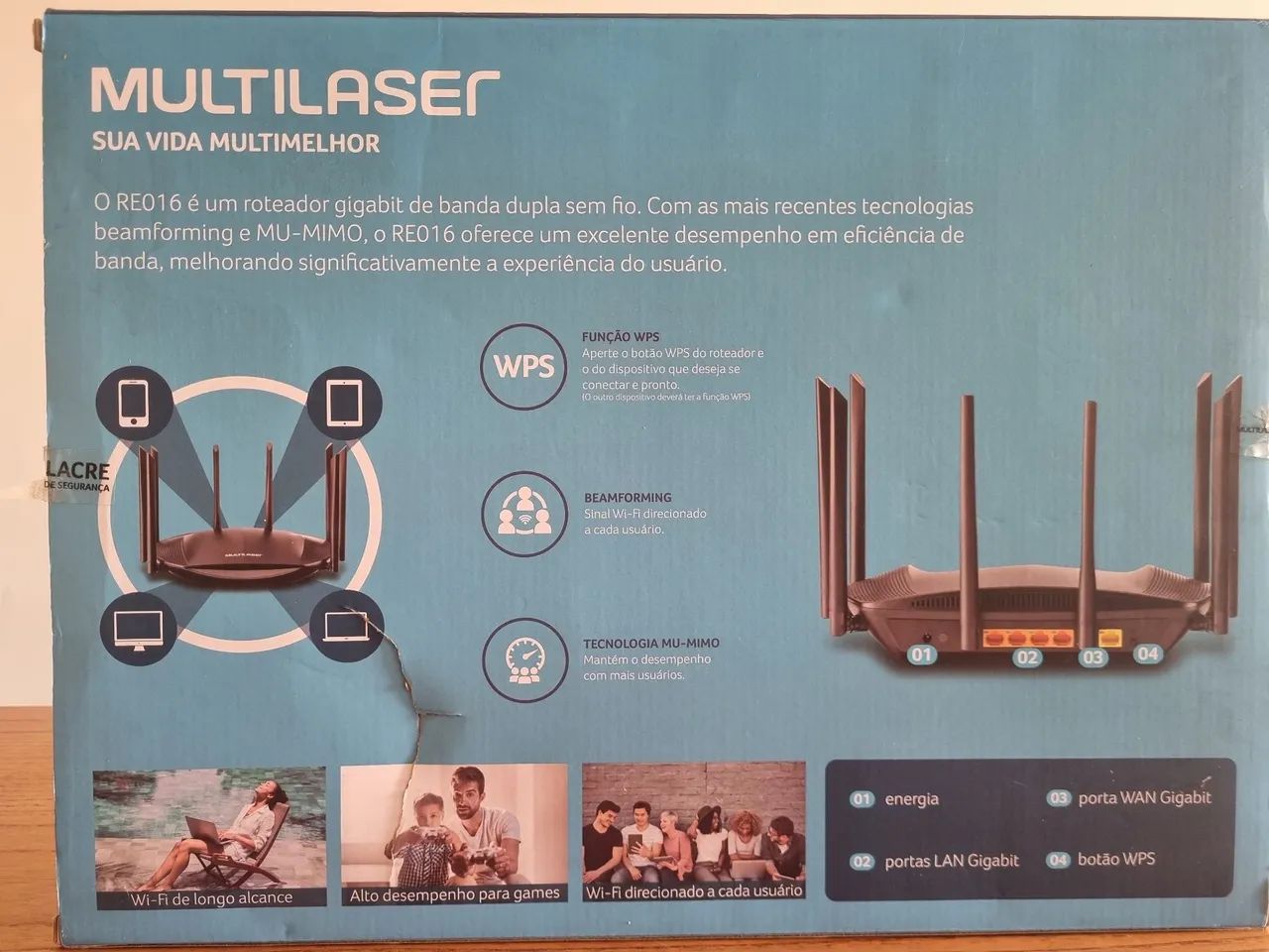 Roteador Multilaser Sirius AC2600 (RE016) - Foto 5