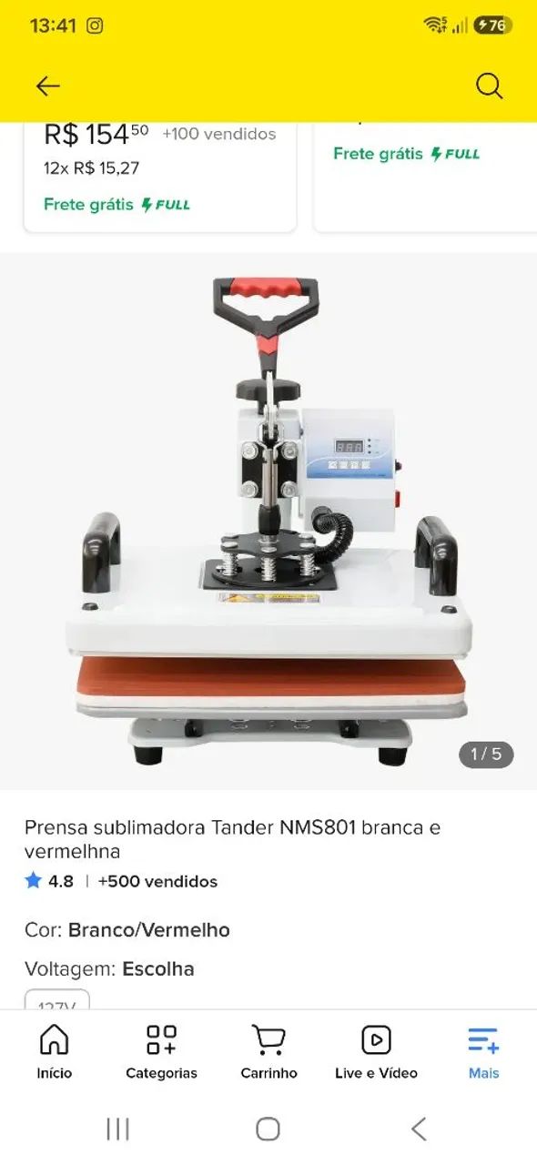 Prensar sublimadora Tander - Foto 2