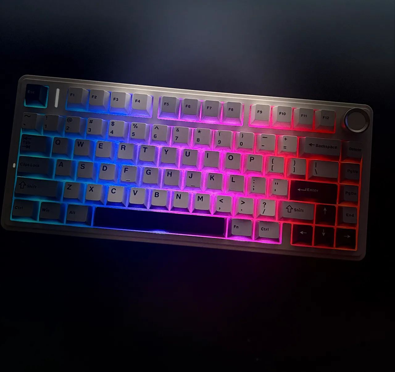 Teclado mecanico aula f75 2.4g - Foto 3