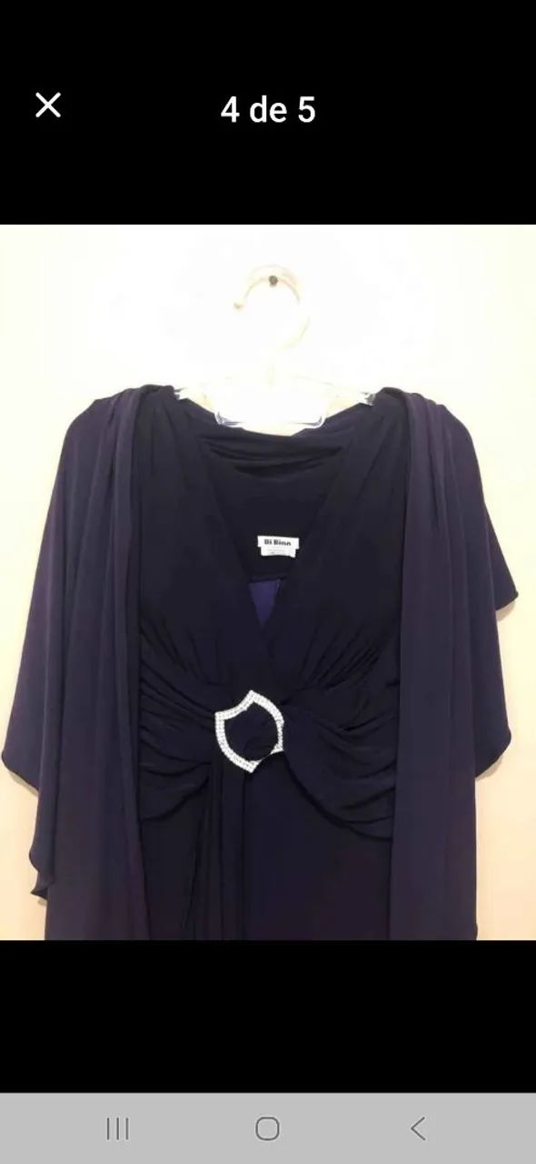  Vestido de festa Roxo - Foto 4