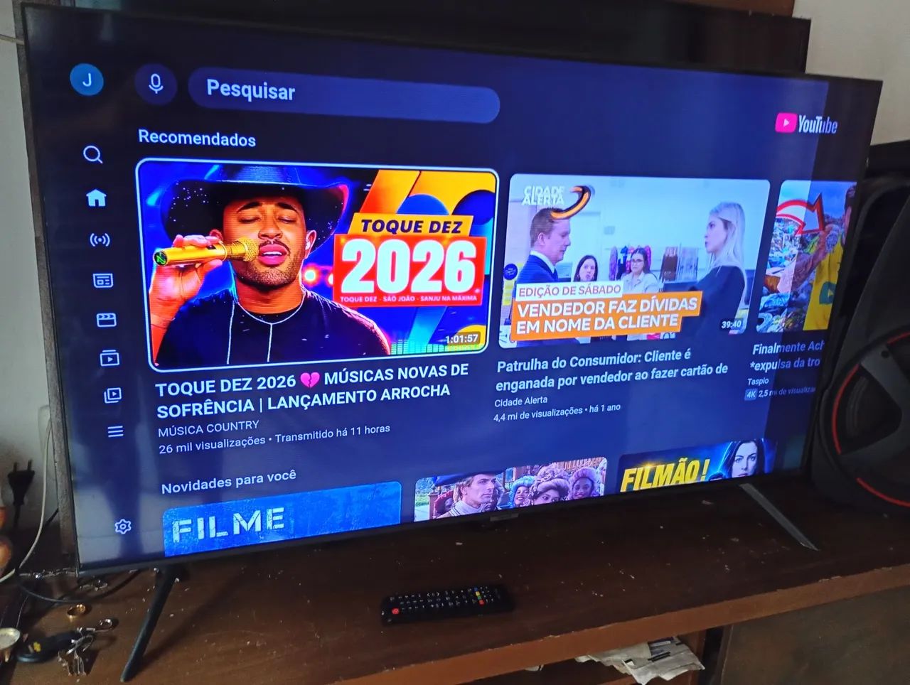 Vendo Smart TV Samsung 50 Polegadas  - Foto 4