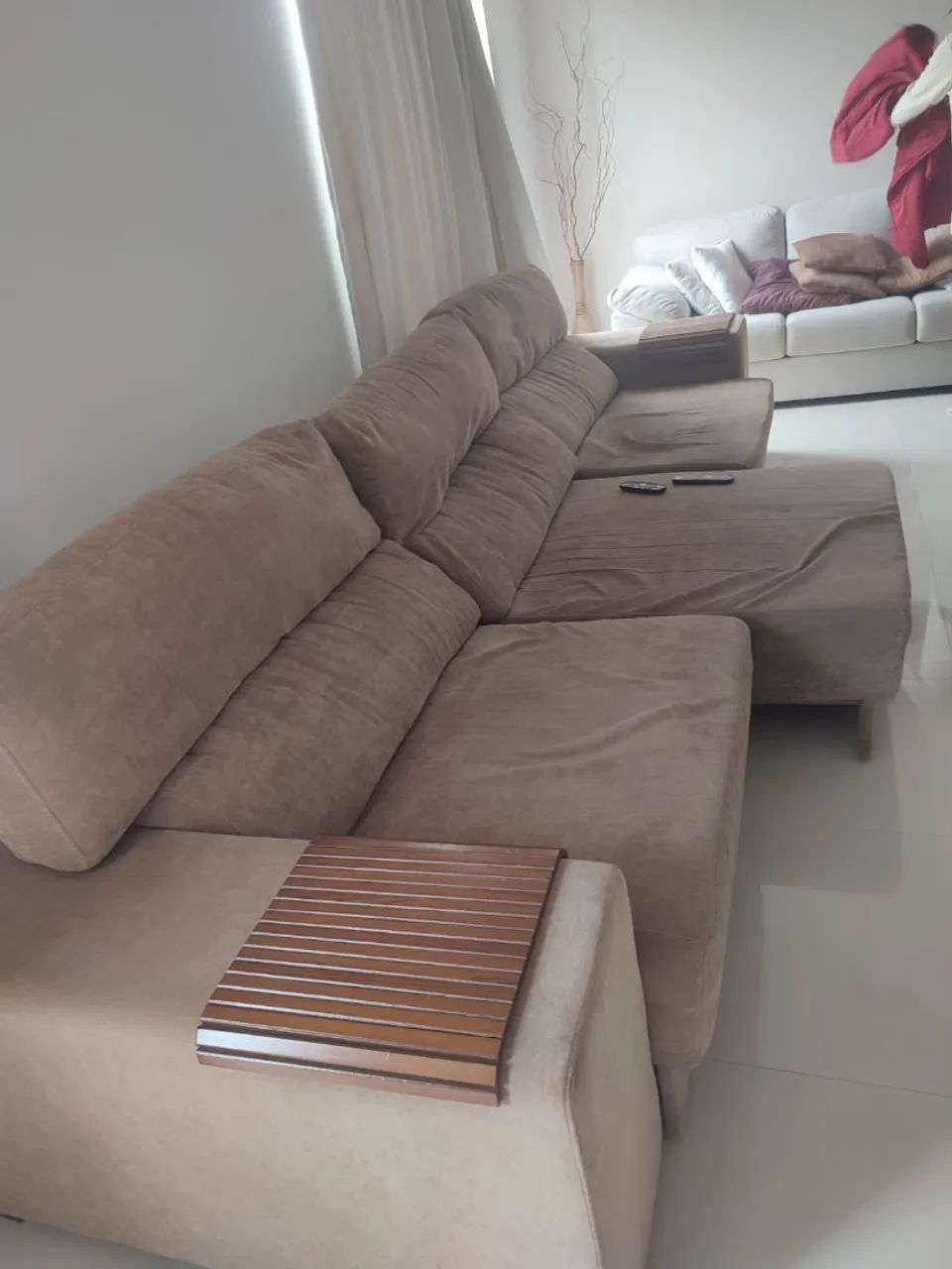 Sofá retratil 3 lugares 