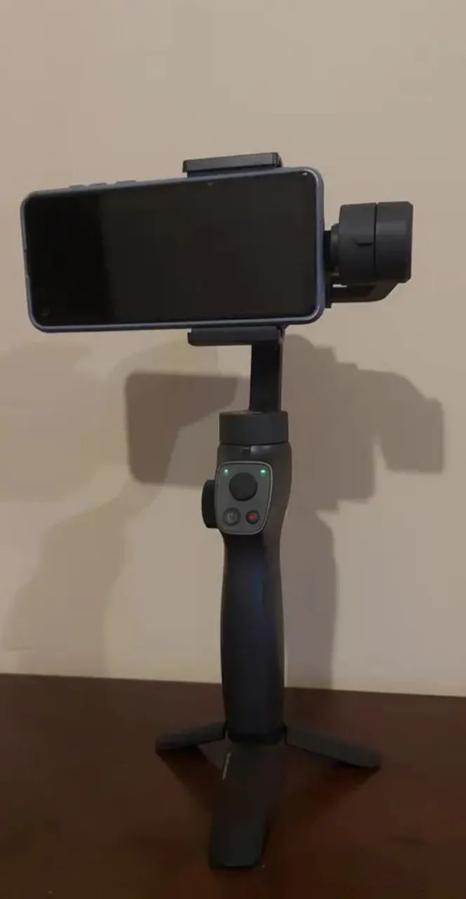 Estabilizador De Celular Gimbal Baseus Control 3 Eixos - Ótimo Estado - Foto 2