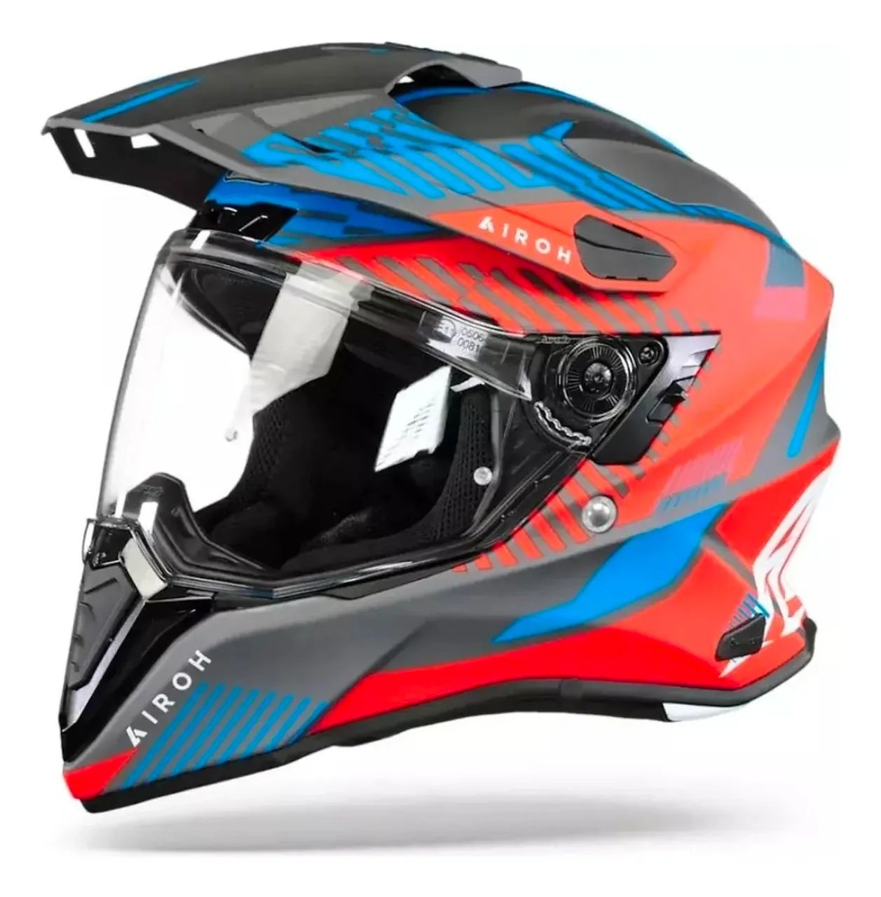 Capacete Airoh Commander Boost Red/Blue Matt