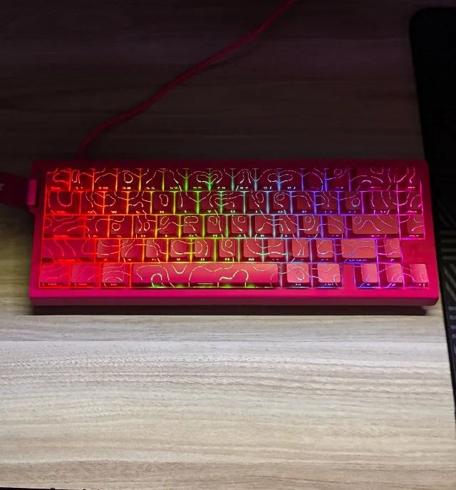 Teclado Magnético Attack Shark x68he