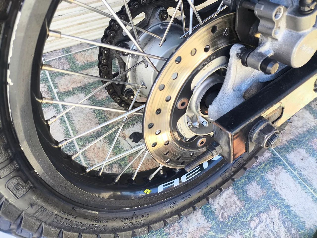 Jogo de roda da Bros 160 - Foto 4