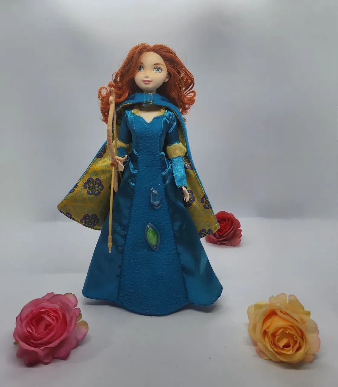 Boneca clássica Merida da Disney - Valente + Boneca Valente Mérida Infinity Pixar Disney. - Foto 4