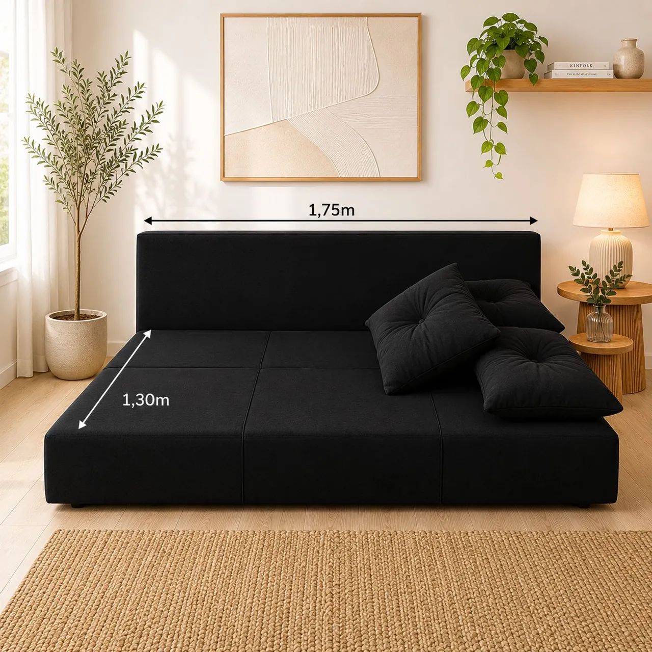 SOFÁ CAMA casal, boa Qualidade, Preço acessível!! - Foto 3